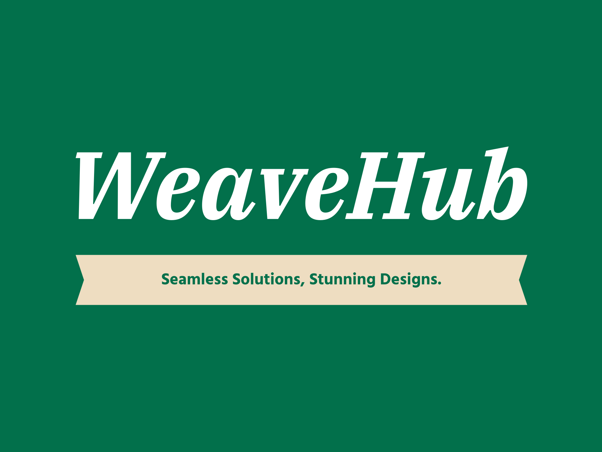 WeaveHub Web Development and Design – Home 